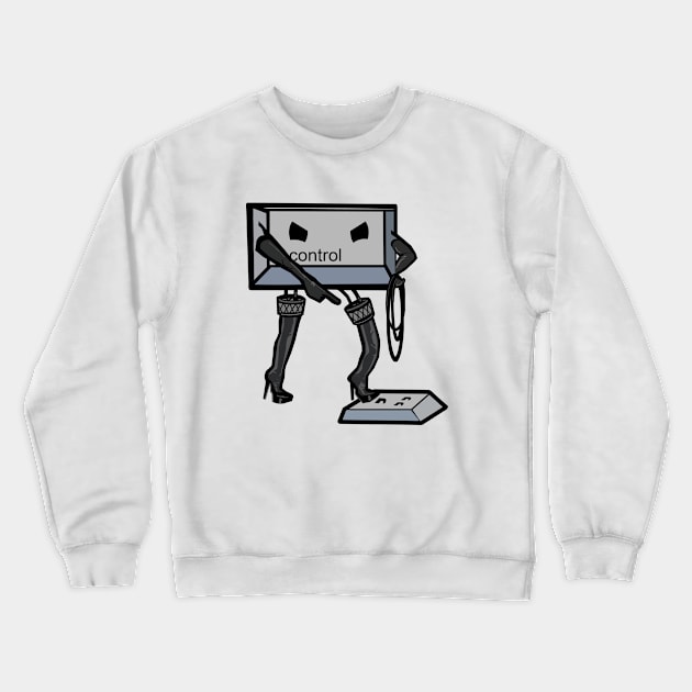 Control Crewneck Sweatshirt by scottsherwood